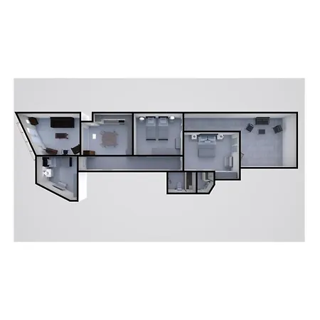 3 Bed Apartmán *